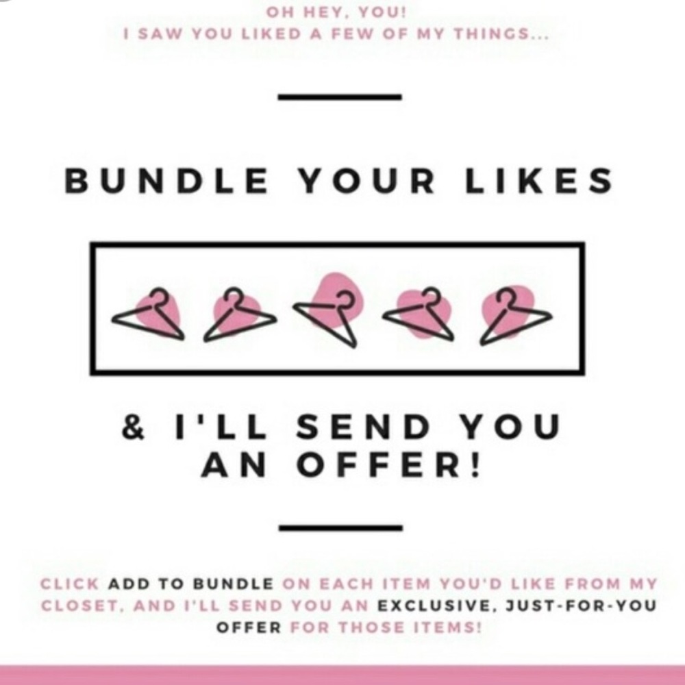 Bundle Your Likes & I’ll Send You a Special Offer